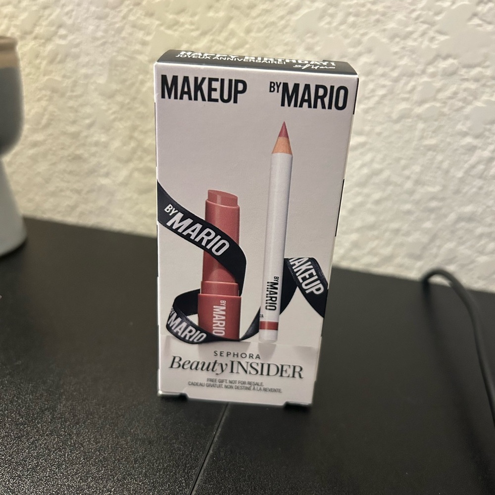 Makeup By Mario Lipstick and Pencil Set - Mauve